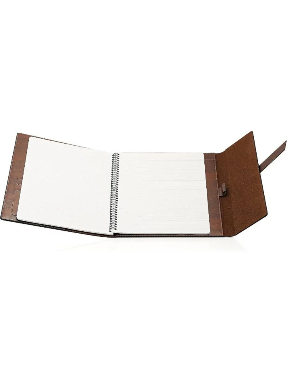 Slim Leather Padfolio for Men & Women - Business Portfolio Folder & Resume